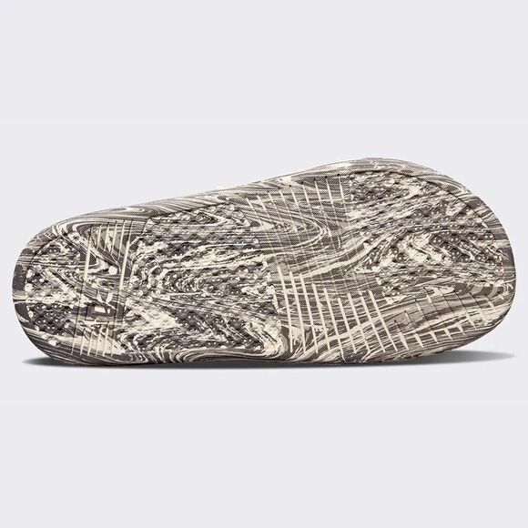 APL Women's Big Logo TechLoom Slide Sandals, Vegan, Silver Marble, Size 7‎ NWT - Picture 17 of 17